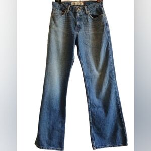 Aeropostale Men's Benton Boot Cut Jeans Medium Wash Size 29x32 Denim Casual Jean